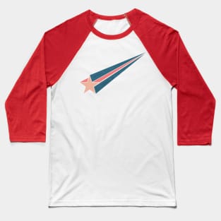 blue and orange Star fall Baseball T-Shirt